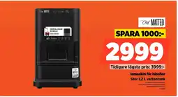 Power Chef matteo ismaskin för isbollar stor vattentank erbjuda