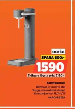 Power Aarke kolsyremaskin erbjuda