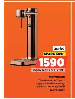 Power Aarke kolsyremaskin erbjuda