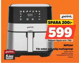 Power Point airfryer för enkel och rolig matlagning! erbjuda