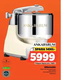 Power Ankarsrum köksmaskin erbjuda