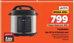 Power Point tryckkokare upp till 24 h fördröjd start erbjuda