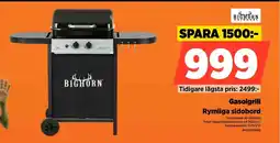 Power BIGHORN Gasolgrill Rymliga sidobord erbjuda