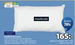 JYSK KEISAREN fiberkudde, SEK 165 erbjuda