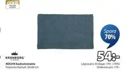 JYSK NOLVIK badrumsmatta, SEK 54 erbjuda