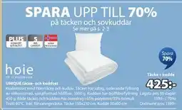 JYSK UNIQUE täcke- och kuddset, SEK 425 erbjuda