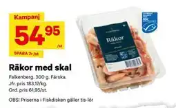 City Gross Räkor med skal, SEK 54.95 erbjuda