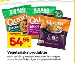 City Gross Vegetariska produkter, SEK 54.95 erbjuda