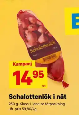 City Gross Schalottenlök i nät, SEK 14.95 erbjuda