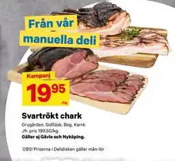 City Gross Svartrökt chark, SEK 19.95 erbjuda