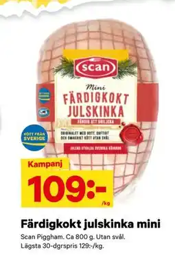 City Gross Färdigkokt julskinka mini, SEK 109 erbjuda