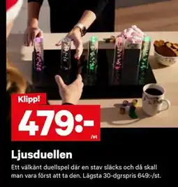 City Gross Ljusduellen, SEK 479 erbjuda