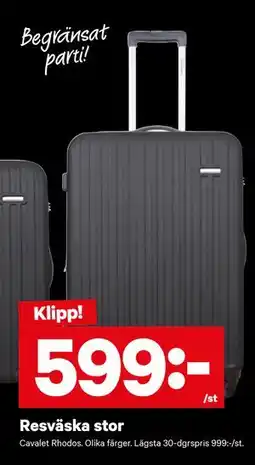City Gross Resväska stor, SEK 599 erbjuda