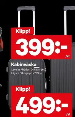 City Gross Kabinväska, SEK 399 erbjuda