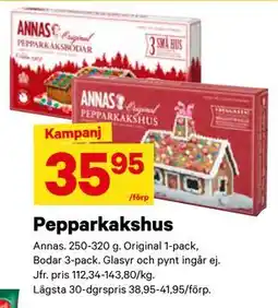 City Gross Pepparkakshus, SEK 35.95 erbjuda