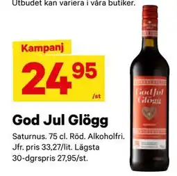 City Gross God Jul Glögg, SEK 24.95 erbjuda