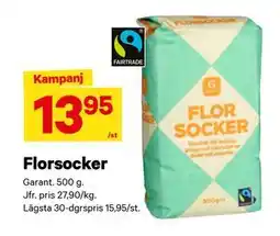 City Gross Florsocker, SEK 13.95 erbjuda