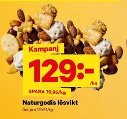 City Gross Naturgodis lösvikt, SEK 129 erbjuda
