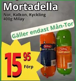 Supergrossen Mortadella, SEK 15.95 erbjuda