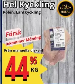 Supergrossen Hel Kyckling, SEK 44.95 erbjuda