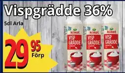Supergrossen Vispgrädde 36%, SEK 29.95 erbjuda