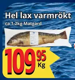 Supergrossen Hel lax varmrökt, SEK 109.95 erbjuda