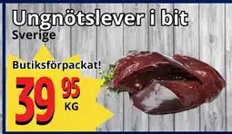 Supergrossen Ungnötslever i bit, SEK 39.95 erbjuda