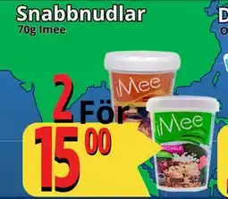 Supergrossen Snabbnudlar, SEK 15 erbjuda