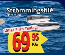 Supergrossen Strömmingsfilé, SEK 69.95 erbjuda