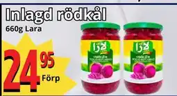 Supergrossen Inlagd rödkål, SEK 24.95 erbjuda