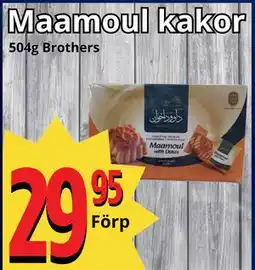 Supergrossen Maamoul kakor, SEK 29.95 erbjuda