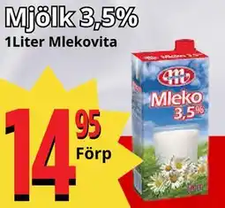 Supergrossen Mjölk 3,5%, SEK 14.95 erbjuda