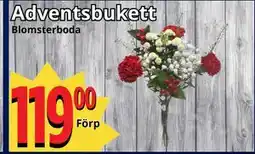 Supergrossen Adventsbukett, SEK 119 erbjuda