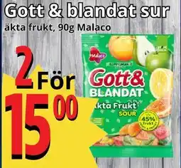 Supergrossen Gott & blandat sur, SEK 15 erbjuda
