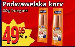 Supergrossen Podwawelska korv, SEK 49.95 erbjuda