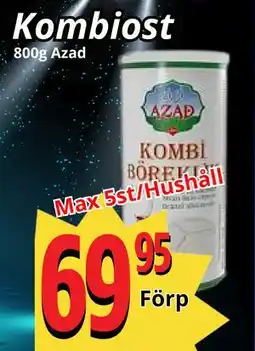 Supergrossen Kombiost, Medlemspris erbjuda