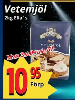 Supergrossen Vetemjöl, Medlemspris erbjuda