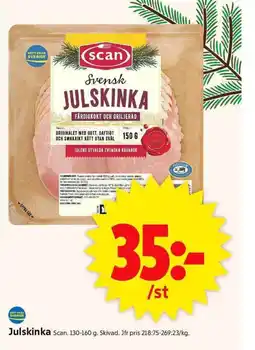 ICA Supermarket Scan Julskinka erbjuda