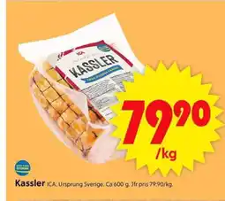ICA Supermarket ICA Kassler erbjuda