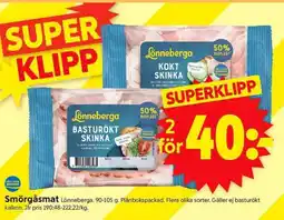 ICA Supermarket Lönneberga Smörgåsmat erbjuda