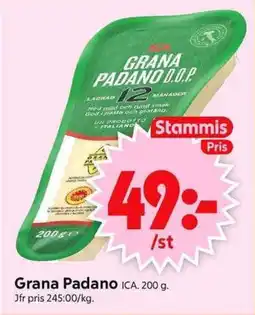 ICA Supermarket ICA Grana Padano erbjuda