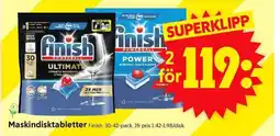 ICA Supermarket Finish Maskindisktabletter erbjuda
