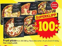 ICA Supermarket ICA Fryst pizza erbjuda