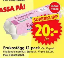 ICA Supermarket ICA Frukostägg erbjuda