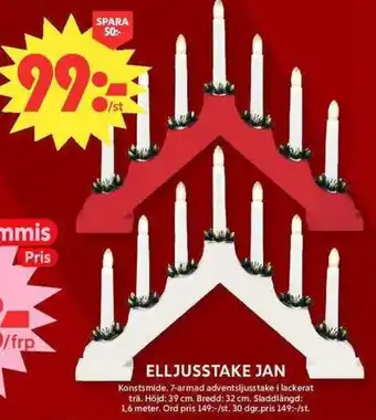 ICA Maxi Elljusstake jan erbjuda