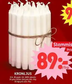 ICA Maxi Kronljus erbjuda