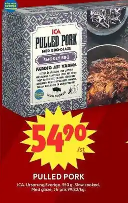 ICA Maxi ICA Pulled pork erbjuda