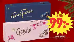 ICA Maxi FAZER Chokladbox erbjuda