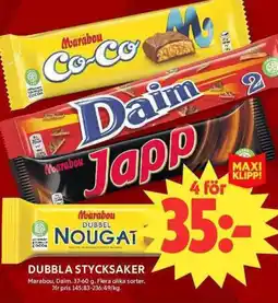 ICA Maxi Dubbla stycksaker erbjuda