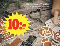ICA Maxi Pepparkaksformar erbjuda